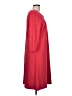 Chico's Solid Red Casual Dress Size Lg (2) - photo 4
