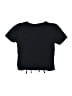 Justice Black Short Sleeve T-Shirt Size 12 - photo 2