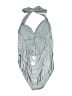 Ted Baker London Metallic Silver Swimsuit Top Size 8 (3) - photo 2