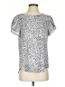 Unbranded Animal Print Silver Short Sleeve T-Shirt Size S - photo 1
