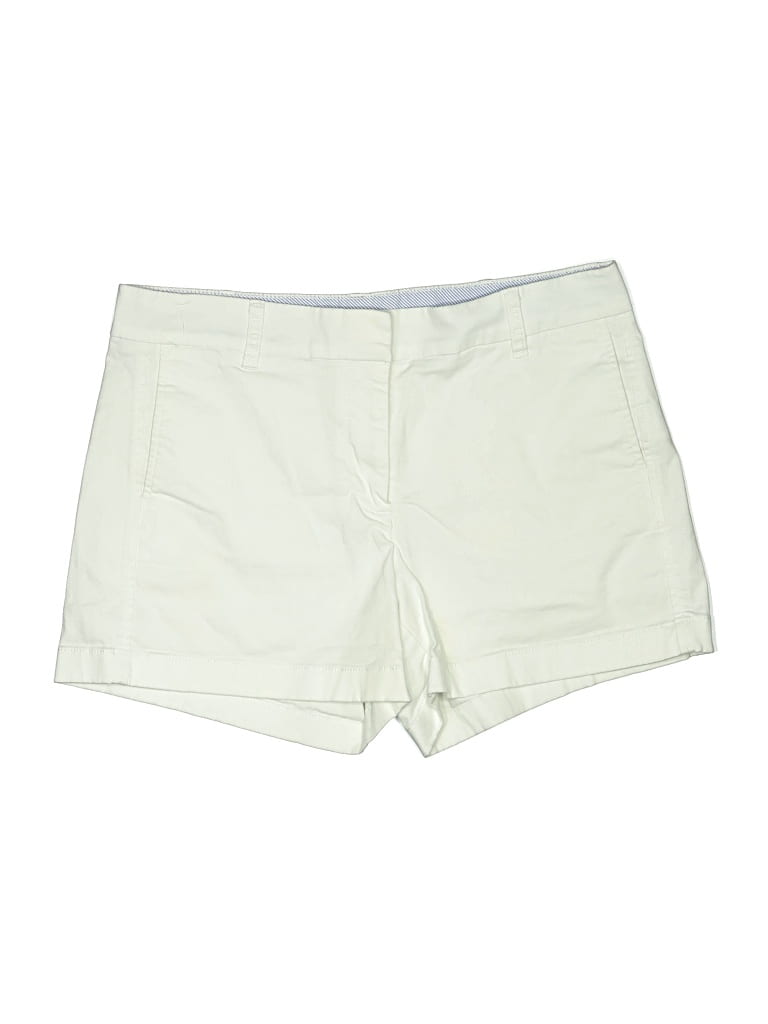 Pre-owned Jcrew Khaki Shorts In Ivory