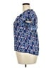 Max Studio 100% Polyester Blue Short Sleeve Blouse Size 1X (estimated) - photo 5