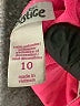 Justice 100% Polyester Color Block Pink Athletic Shorts Size 10 - photo 4
