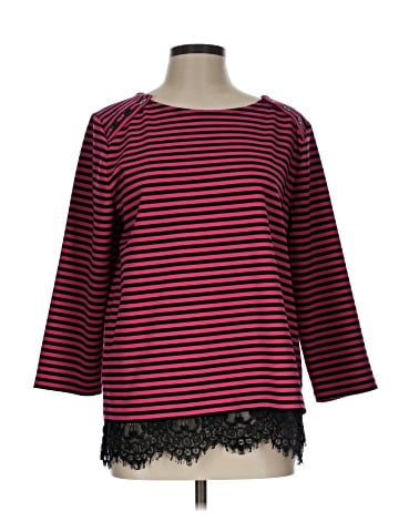 Karl Lagerfeld Paris 3/4 Sleeve Top (view 1)