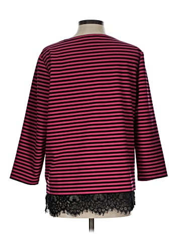Karl Lagerfeld Paris 3/4 Sleeve Top (view 2)
