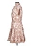 Hutch 100% Polyester Tan Casual Dress Size L - photo 5