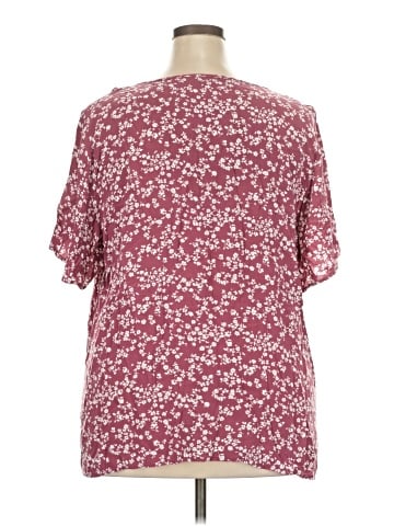 BLOOMCHIC Short Sleeve Blouse (view 2)