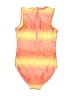Cat & Jack Tie-dye Orange One Piece Swimsuit Size 14 - photo 2