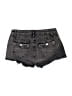 Shein Black Denim Shorts Size 28 waist - photo 2