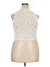 MadRag 100% Polyester Ivory Sleeveless Blouse Size 3X - photo 1
