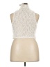 MadRag 100% Polyester Ivory Sleeveless Blouse Size 3X - photo 2
