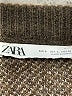 Zara Argyle Black Pullover Sweater Size L - photo 7