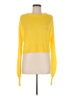 Privacy Please Yellow Pullover Sweater Size M - photo 1