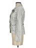 White House Black Market Stripes Silver Blazer Size 00 - photo 5