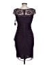 Xscape Purple Cocktail Dress Size 10 - photo 2