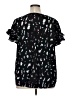 Lane Bryant 100% Polyester Black Short Sleeve Blouse Size 16 - photo 2