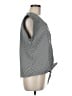 Como Vintage Gray Sleeveless Blouse Size M - photo 4