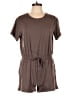 Member's Mark Solid Brown Romper Size L - photo 1