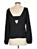 Cooper & Ella Black Long Sleeve Blouse Size Sm (1) - photo 2