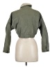 Hyfve 100% Cotton Green Jacket Size M - photo 2