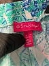 Lilly Pulitzer 100% Rayon Paisley Blue Active Pants Size 14 - 16 - photo 3