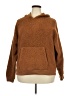 American Eagle Outfitters 100% Polyester Brown Orange Pullover Hoodie Size XL - photo 1