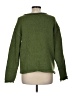 Unbranded 100% Polyester Solid Green Pullover Sweater Size M - photo 2