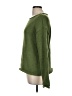 Unbranded 100% Polyester Solid Green Pullover Sweater Size M - photo 5