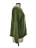 Unbranded 100% Polyester Solid Green Pullover Sweater Size M - photo 4