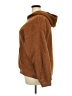 American Eagle Outfitters 100% Polyester Brown Orange Pullover Hoodie Size XL - photo 5