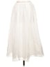 Theory 100% Cotton Ivory White Formal Skirt Size L - photo 2