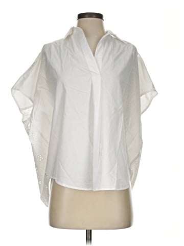 French Connection Short Sleeve Blouse (view 1)