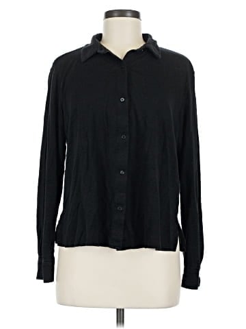Eileen Fisher Long Sleeve Button-Down Shirt (view 1)