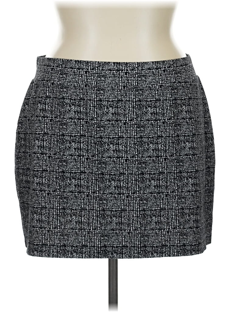 Pre-owned Apt. 9 Casual Skirt In Gray