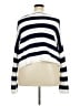 Moon & Madison Stripes White Blue Pullover Sweater Size XL - photo 2