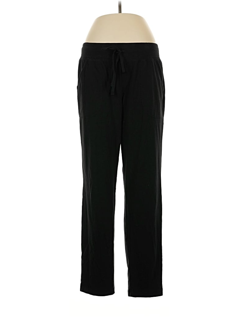 Pre-owned Athletic Works Casual Pants In Black