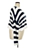 Moon & Madison Stripes White Blue Pullover Sweater Size XL - photo 4