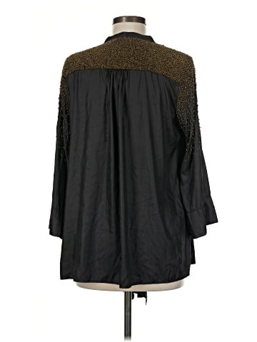 Elizabeth and James 3/4 Sleeve Blouse (view 2)