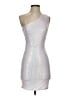 Unbranded Metallic Silver Cocktail Dress Size S - photo 1