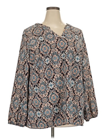 BLOOMCHIC Long Sleeve Blouse (view 1)