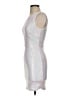 Unbranded Metallic Silver Cocktail Dress Size S - photo 5