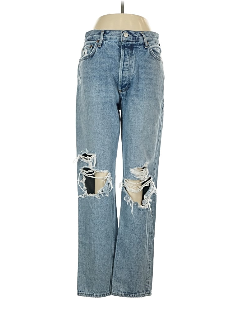 Pre-owned Agolde Jeans In Blue