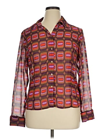 Bandolino Long Sleeve Blouse (view 1)