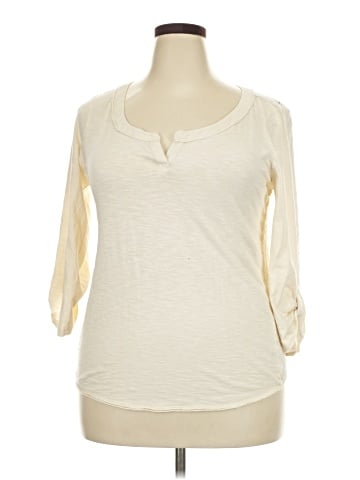 American Rag Cie 3/4 Sleeve Top (view 1)