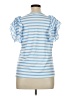 Shein Blue Short Sleeve Top Size XL - photo 2