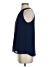 Naked Zebra 100% Polyester Blue Sleeveless Blouse Size S - photo 5