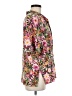 H&M Floral Pink Short Sleeve Blouse Size M - photo 4