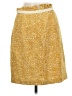 Elevenses 100% Polyester Paisley Yellow Casual Skirt Size 6 - photo 2