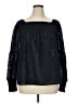 Zac & Rachel 100% Polyester Black Long Sleeve Blouse Size XL - photo 1
