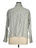 Max Studio Stripes Green Long Sleeve Blouse Size XL - photo 2